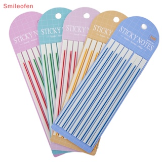 [Smileofen] ใหม่ สติกเกอร์ใส ลายธง สีมาการอง แนวนอน เรืองแสง สําหรับติดตกแต่งเครื่องเขียน ของขวัญเด็ก โรงเรียน สํานักงาน 60 ชิ้น