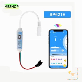 Me ตัวควบคุมไฟ SP621E Piexls บลูทูธ 3 PIN DC5-24V LED สําหรับ WS2812B WS2811