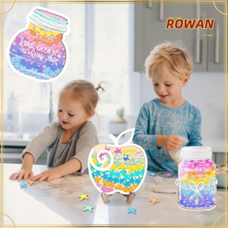 Rowans ขวดโหลไม้ ลายดาว สีพาสเทล เพื่อสร้างแรงบันดาลใจให้ของขวัญ สําหรับเด็ก