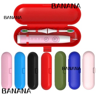 Banana1 แปรงสีฟันไฟฟ้า อุปกรณ์เสริมในห้องน้ํา เดินทาง ตั้งแคมป์ กล่องป้องกัน