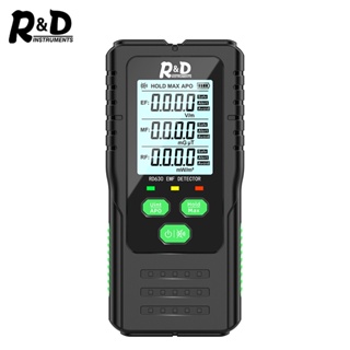 R&amp;d RD630 เครื่องตรวจจับรังสีแม่เหล็กไฟฟ้า EMF แบบพกพา อเนกประสงค์ FSV6