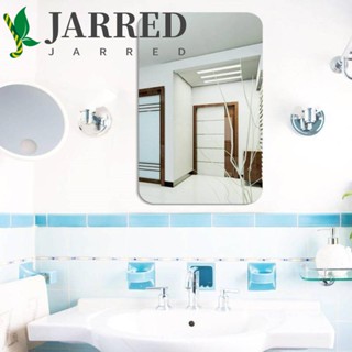 Jarred กระจกอะคริลิค ทรงวงรี มีกาวในตัว ลอกออกได้ สําหรับตกแต่งบ้าน ห้องน้ํา และห้องอาบน้ํา