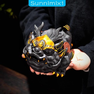 [Sunnimix1] ฟิกเกอร์รูปสัตว์เลี้ยง ชา สําหรับตั้งโต๊ะ ห้องนอน สํานักงาน