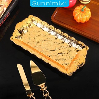 [Sunnimix1] ถาดเสิร์ฟเค้ก ขนมหวาน อเนกประสงค์ สําหรับตกแต่งโต๊ะ บาร์ ห้องนั่งเล่น ปาร์ตี้