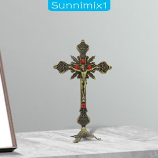 [Sunnimix1] รูปปั้นไม้กางเขนพระเยซู ไม้กางเขน 10 นิ้ว สําหรับตกแต่งบ้าน