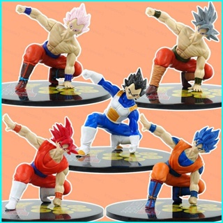 Star3 โมเดลฟิกเกอร์ ดราก้อนบอล Son Goku Vegeta Super Saiyan God สีฟ้า ของเล่น ของสะสม สําหรับเด็ก