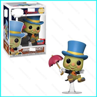 Funko POP Pinoccnio โมเดลฟิกเกอร์ Jiminy Cricket ของเล่นสําหรับเด็ก ตกแต่งบ้าน เก็บสะสม