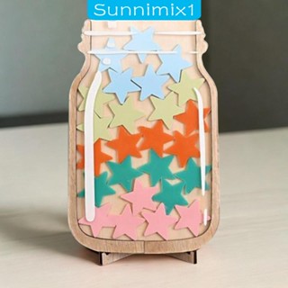 [Sunnimix1] ขวดโหลรางวัล รูปดาว สําหรับห้องเรียน