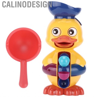 Calinodesign Bath Bathtub Toys For Toddlers Duck With A Rotatable Waterwheel FAD