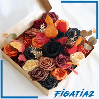 [Figatia2] ชุดกล่องดอกไม้ประดิษฐ์ DIY สําหรับฮาโลวีน พวงหรีด โต๊ะ เก้าอี้