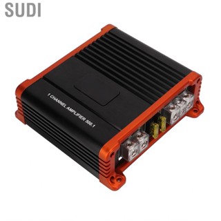 Sudi 1 Channel Amplifier  500W 2Ω 300W 4Ω Compact Monoblock Multiple Protections for Car Speakers