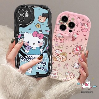 เคสโทรศัพท์มือถือนิ่ม ขอบโค้ง ลายการ์ตูนเฮลโลคิตตี 3D น่ารัก ไล่โทนสี สําหรับ Infinix Hot 8 30i 12 20 10 30 9 Play Note 12 G96 Hot 10Lite 9 8 Smart 6 7 5 6Plus