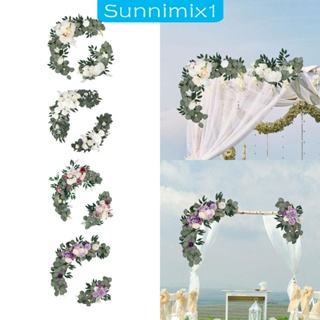 [Sunnimix1] ซุ้มดอกไม้ 2 ชิ้น สําหรับตกแต่งผนัง