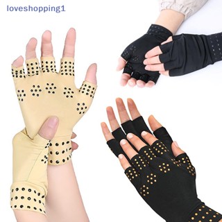 Loveshopping ถุงมือแม่เหล็กบําบัดข้ออักเสบ บรรเทาอาการปวดข้อ TH