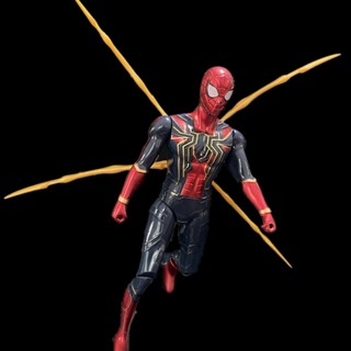 ฟิกเกอร์ Iron Spider-Man Marvel Iron Spider-Man Avengers 5 ของเล่นสําหรับเด็ก