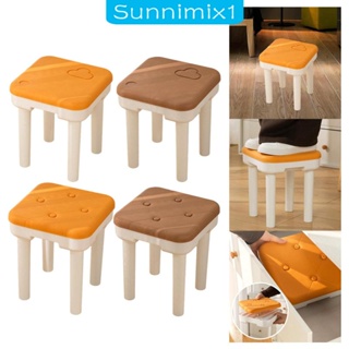 [Sunnimix1] เก้าอี้สตูล สําหรับเด็ก ที่พักเท้า แบบประกอบ ถอดออกได้ สําหรับห้องน้ํา เก้าอี้เปลี่ยนรองเท้า สําหรับตกแต่งห้องนั่งเล่น ห้องนอน ในร่ม กลางแจ้ง