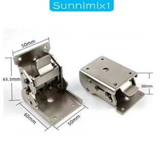 [Sunnimix1] บานพับล็อคในตัว แบบพับได้ สําหรับเฟอร์นิเจอร์