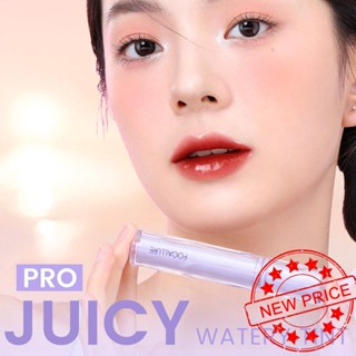 Pro-juicy Watery ลิปทินท์ เนื้อเงา ชุ่มชื้น ติดทนนาน น้ําหนักเบา D6T4