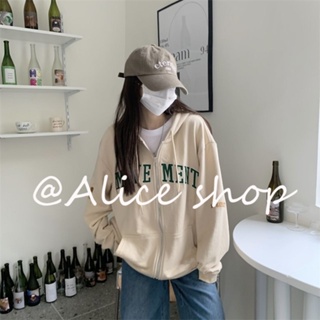 Alice  เสื้อผ้าผู้ญิง แขนยาว เสื้อฮู้ด คลุมหญิง สไตล์เกาหลี แฟชั่น  ทันสมัย ทันสมัย ทันสมัย Beautiful A98J2IZ 36Z230909