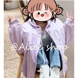 Alice  เสื้อผ้าผู้ญิง แขนยาว เสื้อฮู้ด คลุมหญิง สไตล์เกาหลี แฟชั่น  Trendy คุณภาพสูง สไตล์เกาหลี Stylish A98J28E 36Z230909