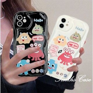 เคสโทรศัพท์มือถือนิ่ม ขอบโค้ง ลายมอนสเตอร์น่ารัก 3D สําหรับ Realme C53 C55 C35 C33 C31 C30 C21Y C25 C25s C25Y C12 C21 C20 C20A C11 C15 8i 6i 5i 5s 5 Narzo 50A 50i Prime