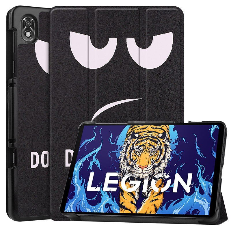 เคสหนัง ฝาพับ ลายเพ้นท์น่ารัก สําหรับ Lenovo LEGION Y700 2nd Gen 8.8 นิ้ว 2023 TB-320FU Lenovo Y700 