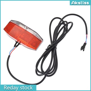 Aks ไฟท้าย Led 6v-48v เพื่อความปลอดภัย อุปกรณ์เสริม สําหรับรถจักรยานไฟฟ้า