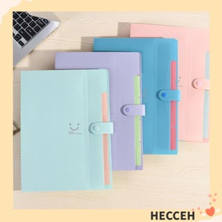 Hecceh กระเป๋าเอกสาร ขนาด A4 5 ช่อง สําหรับจัดระเบียบ