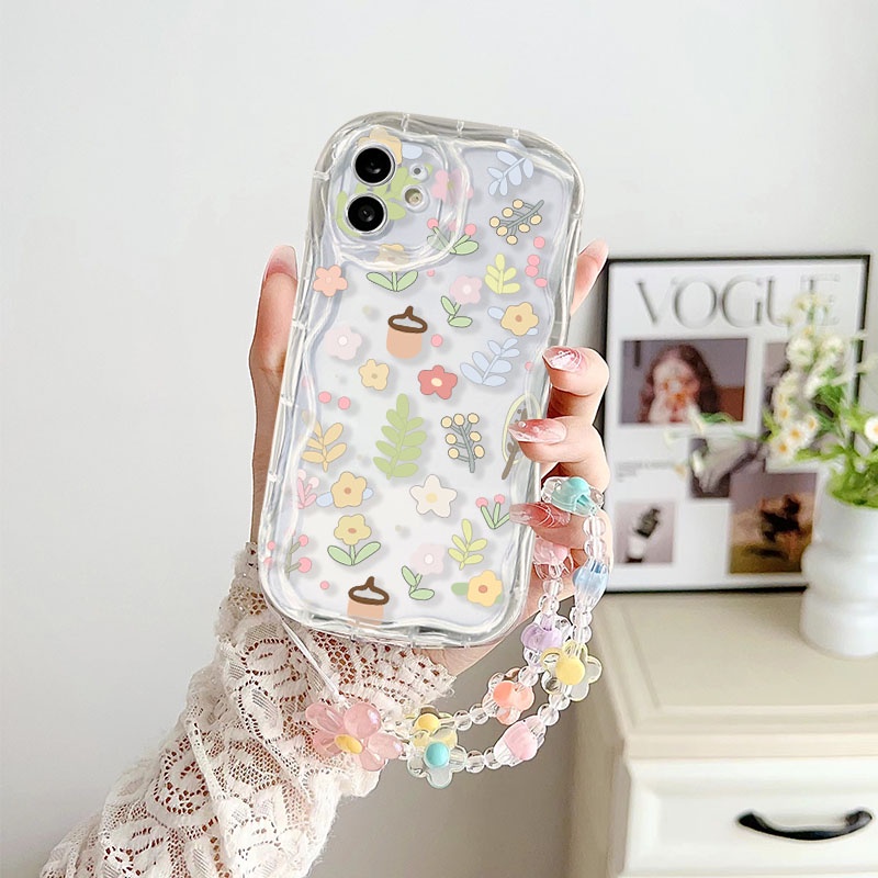 สําหรับOPPO A74 A76 A77 A77S A78 A93 A94 A95 A96 A98 เคสโทรศัพท์ 3Dขนาดเล็กพิมพ์Soft TPU Precision H