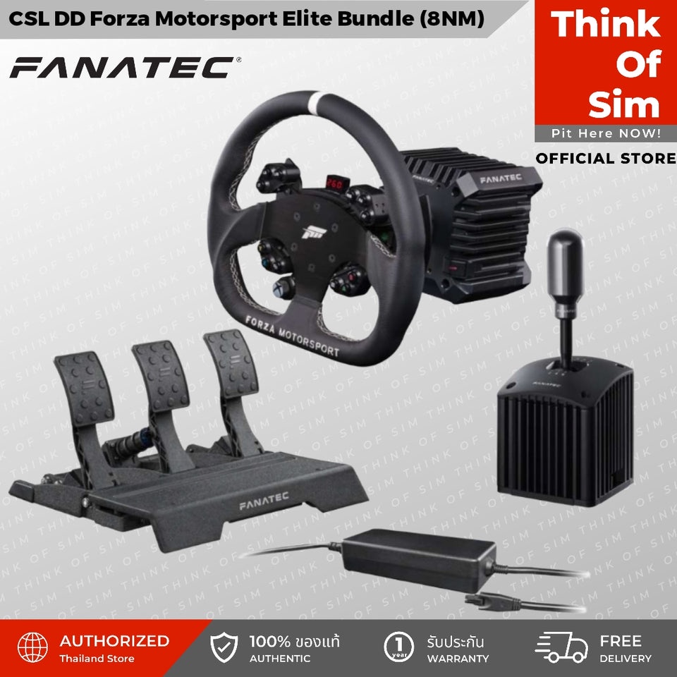 Fanatec CSL DD Forza Motorsport Elite Bundle (8NM) For XBOX &amp; PC