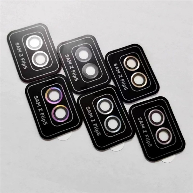 ฟิล์มกระจกเลนส์กล้องสำหรับ Samsung Galaxy Z Flip5 Flip ZFlip 5 ZFlip5 Z Flip 4 Z Flod 5 นิรภัย ใส ฟิล์มกันรอยกล้อง - รูปที่ 6