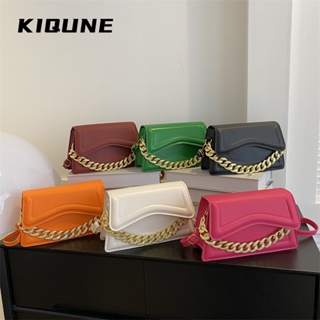 KIQUNE  กระเป๋าผู้หญิงสะพายข้าง กระเป๋าสะพาย ข้าง 2023 NEW   Stylish ins ทันสมัย fashion L91T12L5 37Z230910