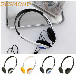 Desmond Y2k ชุดหูฟังแฟชั่น HIFI สไตล์เรโทร ใส่สบาย