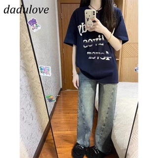 DaDulove💕 New American Ins High Street Retro Jeans Niche High Waist Wide Leg Pants Large Size Trousers