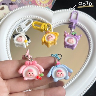 พวงกุญแจเรซิ่น จี้การ์ตูน Sanrio น่ารัก สําหรับห้อยกระเป๋า หูฟัง