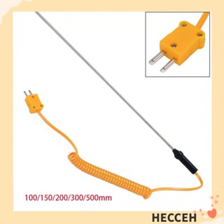 Hecceh K-Type เทอร์โมคัปเปิล เครื่องวัดอุณหภูมิ คุณภาพสูง พร้อมสายไฟ ตัวควบคุมอุณหภูมิ