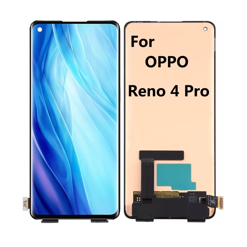 2023 เหมาะสําหรับ OPPO Reno 4 pro Screen Assembly หน้าจอสัมผัสด้านนอกด้านใน lcd LEQ0