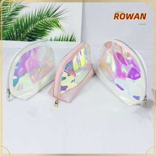 Rowans กระเป๋าเครื่องสําอาง PVC แบบใส กันน้ํา จุของได้เยอะ สําหรับผู้หญิง