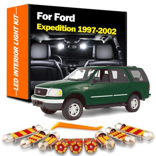 หลอดไฟ LED 14 ชิ้น สําหรับ Ford Expedition 1997 1998 1999 2000 2001 2002