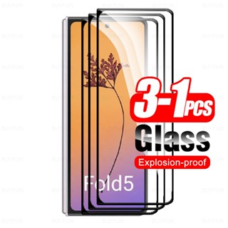 ​ฟิล์มกระจกนิรภัยกันรอยหน้าจอ สําหรับ Samsung Galaxy Z Fold5 5G Samsang ZFold3 ZFold4 ZFold5 ZFold4 ZFold3 1-3 ชิ้น