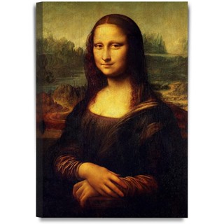 Mona Lisa By Leonardo Davinci The World Classic Art Reproductions Giclee ภาพพิมพ์บนผ้าใบ สําหรับตกแต่งบ้าน X15