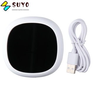 Suyo เครื่องตรวจจับอุณหภูมิความชื้น หน้าจอ LED HD CO2 3 in 1 อเนกประสงค์ สําหรับบ้าน สํานักงาน โรงเรียน