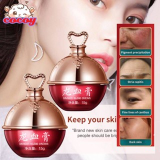 Cocoy 【ในสต็อก】 Retinol Cream Placenta Royal Dragon&amp;#39;s Blood Balm แห้งฟื้นฟูซ่อมแซมผิวไม่มีเหนียวเหนอะหนะ Anti-Aging Face Cream