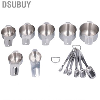 Dsubuy Coffee  Cup Set Save Space Measuring With Buckle For Kitchen