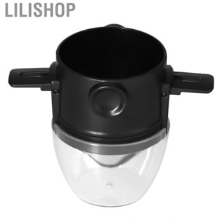 Lilishop Stainless Steel Coffee Filter W/Transparent Plastic PP Cup Portable Dr HG