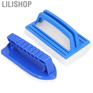 Lilishop Swimming Pool Brush Handheld Sponge Cleaning Brus GU