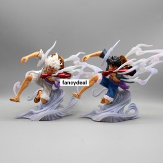 Ne Piece Monkey D Luffy Gear 2 Blow Air Ghost Island โมเดลตุ๊กตาฟิกเกอร์ PVC ขนาด 18 ซม. ของเล่นสําหรับเด็ก