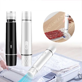 Handheld Vacuum Sealer Electric Rechargeable Cordless Kitchen Snack Bag Sealing Pump Restaurant Vegetable Seal Machine