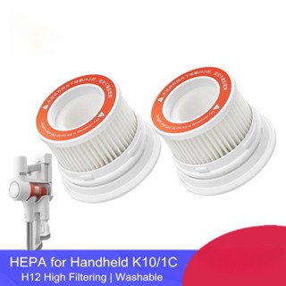 For Mijia Handheld Vacuum Cleaner 1C | K10 Wireless Cleaner Spare Part Washable Filter