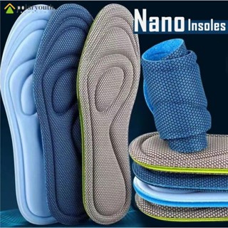 Memory Foam Orthopedic Insoles Shoes Antibacterial Deodorization Sweat Absorption Insert Sport Shoes Running Pads